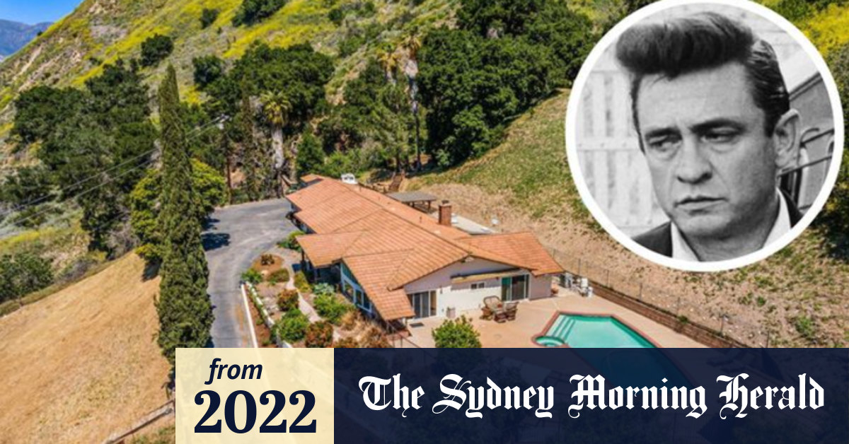 Johnny Cash’s former house in California for sale for 2.59 million